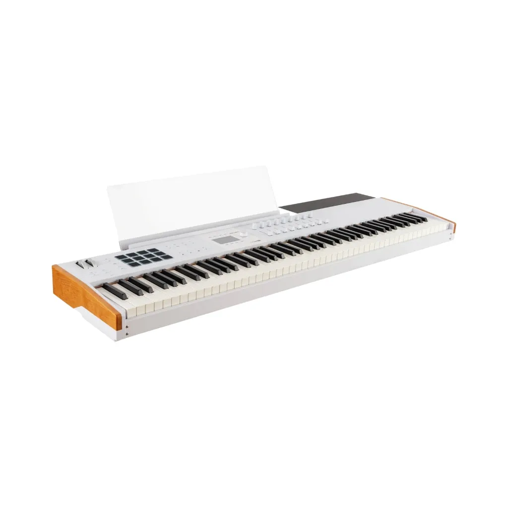 Arturia KeyLab 88 MK3 88-Key Weighted Hammer-Action Keyboard Controller - White
