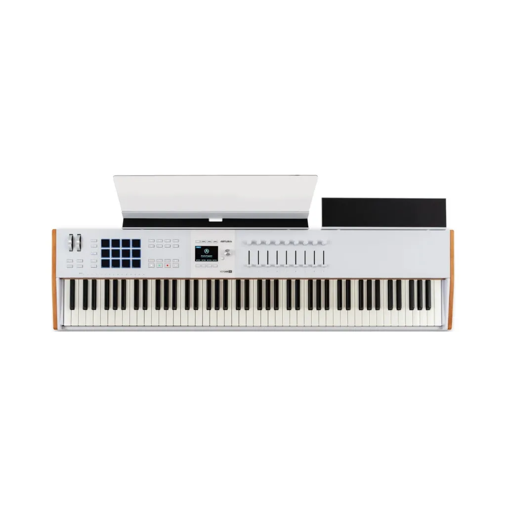Arturia KeyLab 88 MK3 88-Key Weighted Hammer-Action Keyboard Controller - White