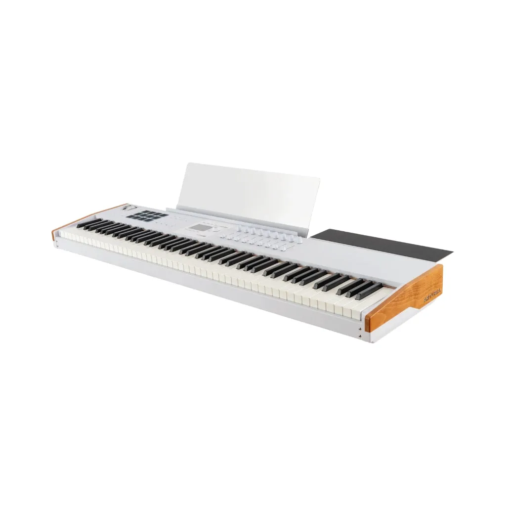 Arturia KeyLab 88 MK3 88-Key Weighted Hammer-Action Keyboard Controller - White