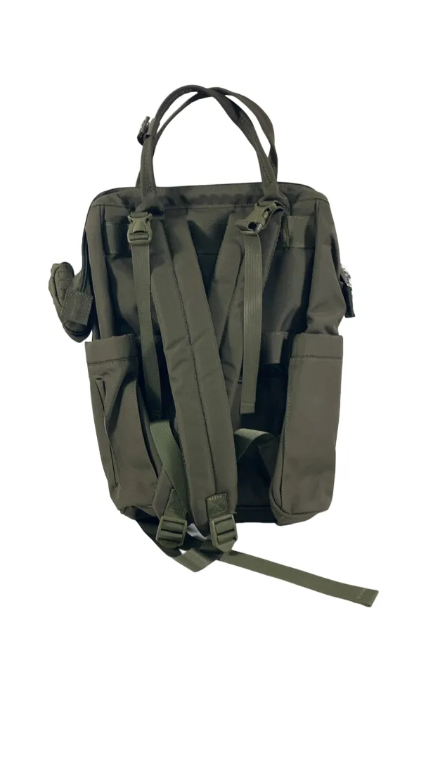 BabbleRoo Diaper Bag Backpack, XL Original, Army Green
