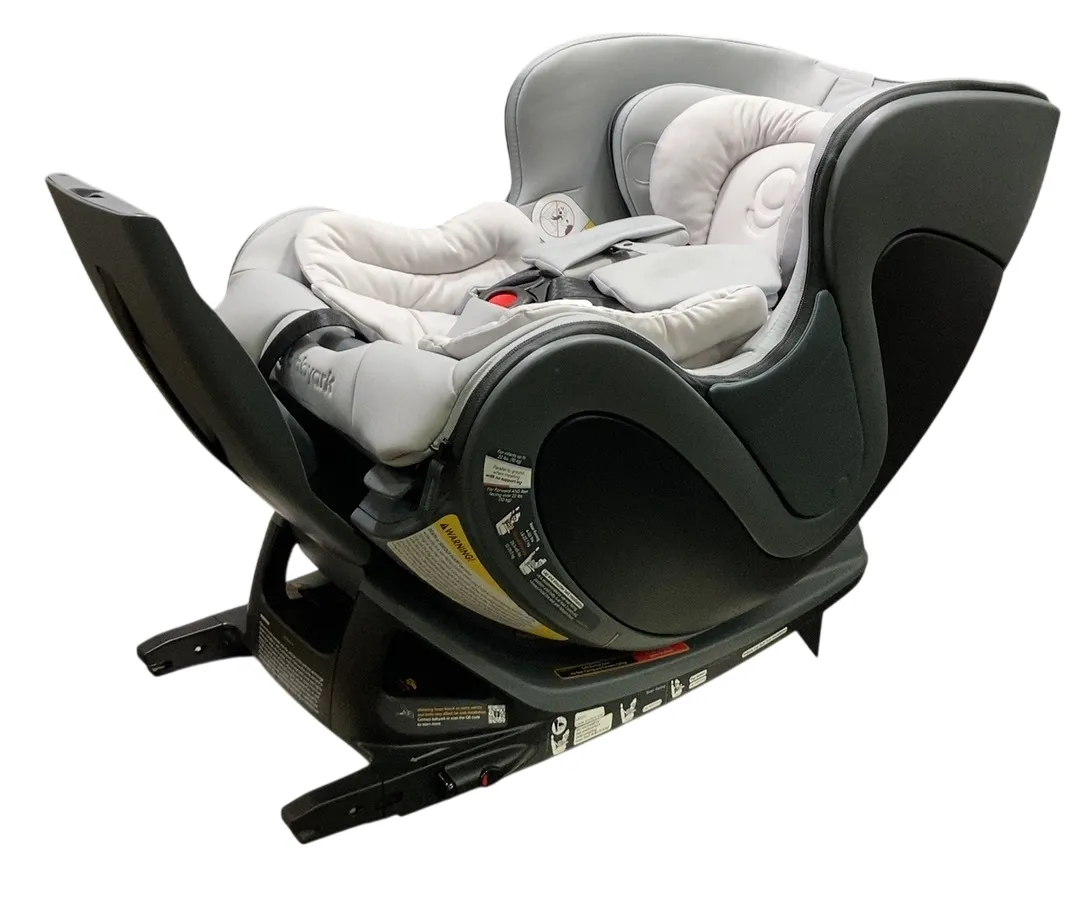 Babyark Classic Convertible Car Seat, 2024, Charcoal Grey/Glacier