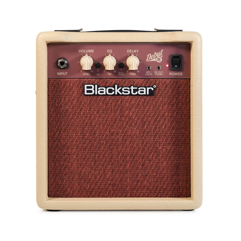 Blackstar Debut 10E 2x3-inch 10-watt Combo Amp - Cream/Oxblood