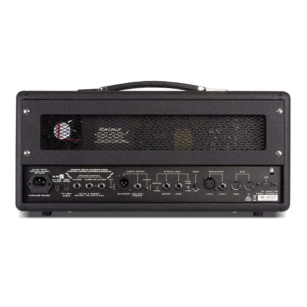 Blackstar St James 100 Watt Head Amplifier
