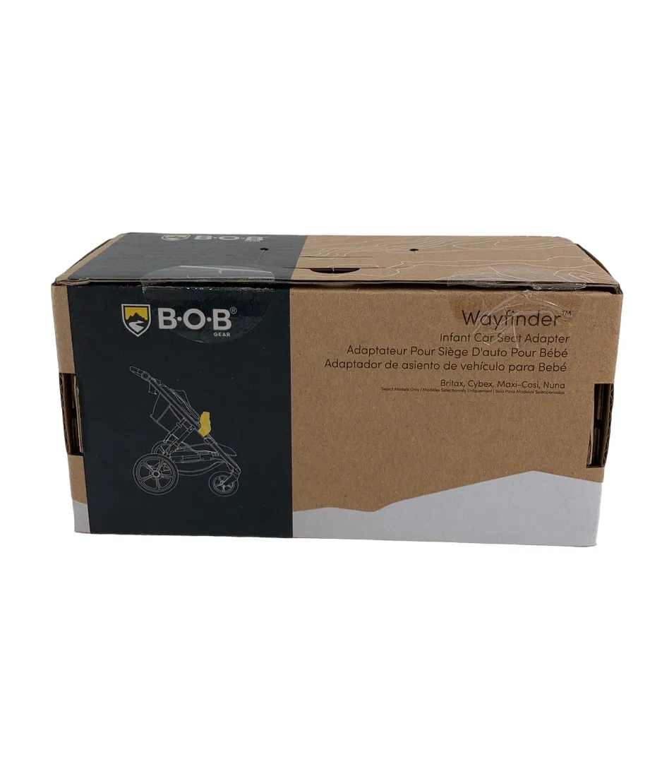 BOB Wayfinder Stroller Infant Car Seat Adapter For Cybex, Maxi-Cosi, Nuna