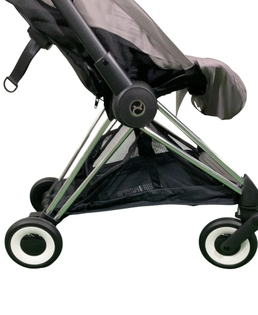Cybex Coya Stroller, 2023, Chrome, Mirage Grey