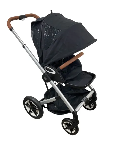 Cybex Talos S Lux Stroller, 2021, Moon Black (Silver Frame)