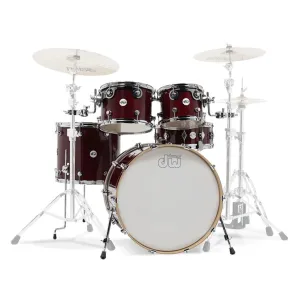 DW Design Series 5-Piece Shell Pack - Cherry Stain