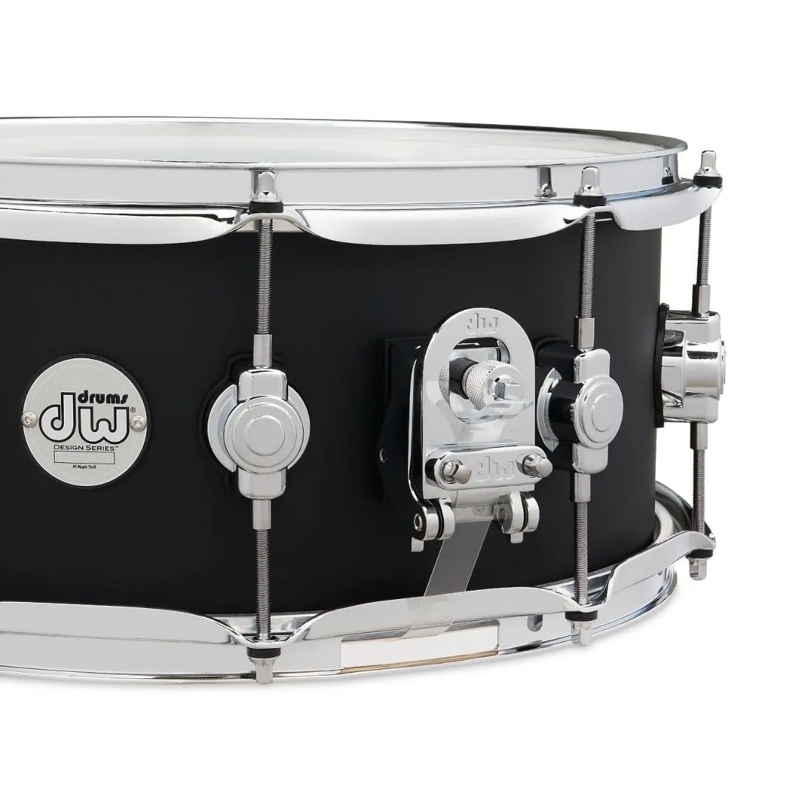 DW Design Series Snare Drum - 6x14-inch - Black Satin