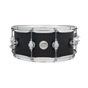 DW Design Series Snare Drum - 6x14-inch - Black Satin