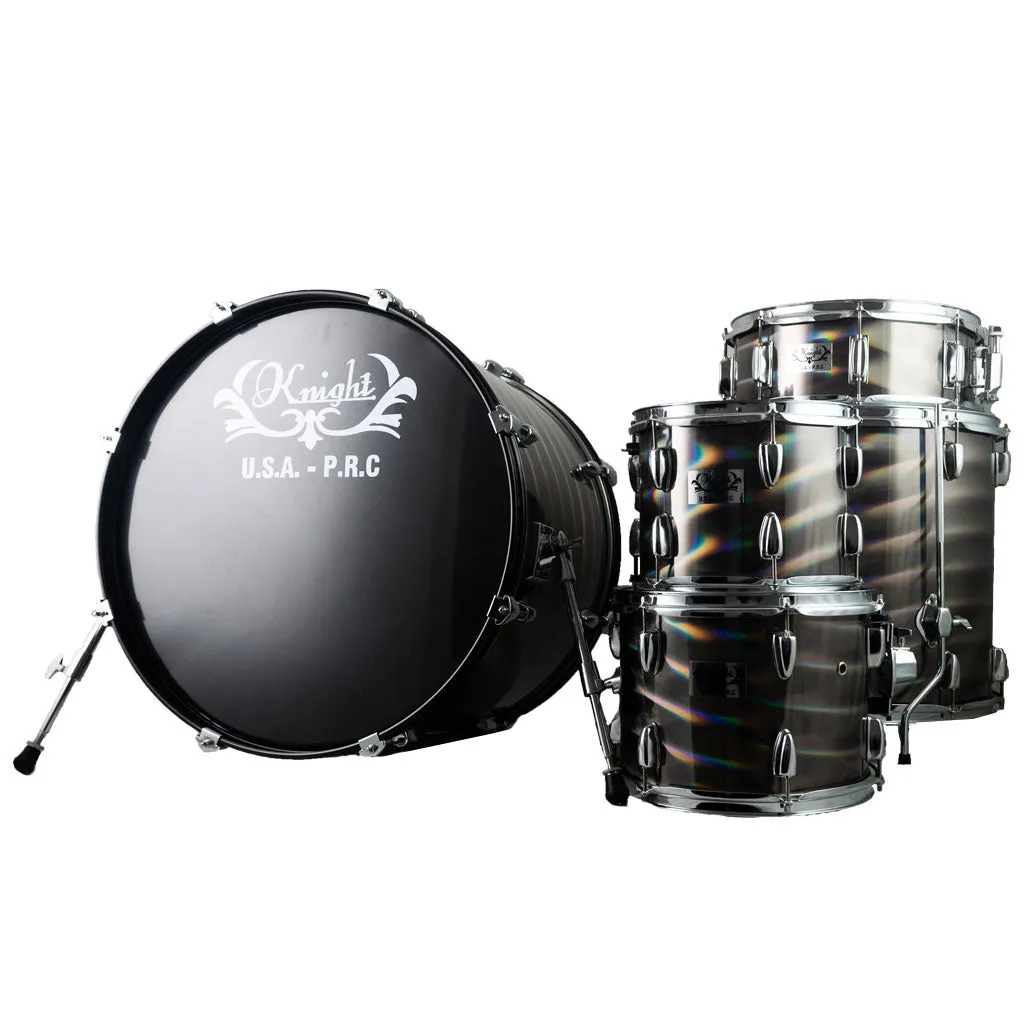Knight - 5-Piece Drum Kit with Hardware - Psychedelic
