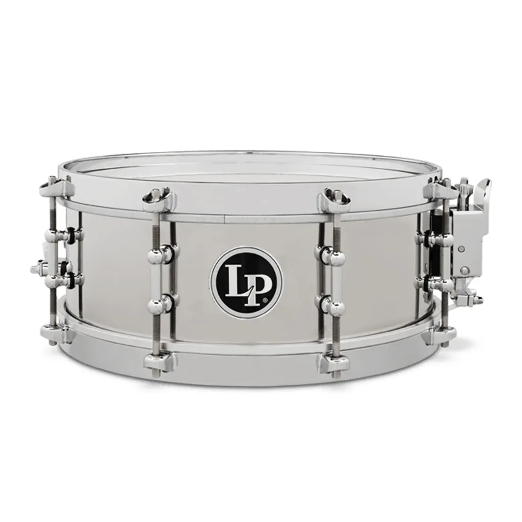 LP LP4512-S Stainless Steel Salsa Snare Drum - 12" X 4.5"