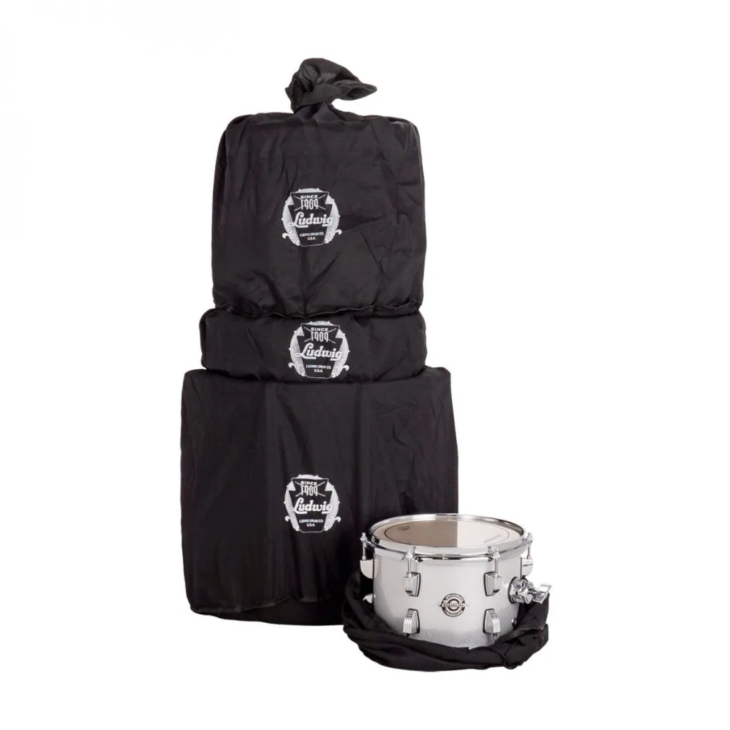 Ludwig Breakbeats 4-Piece Shell Pack  Silver Sparkle
