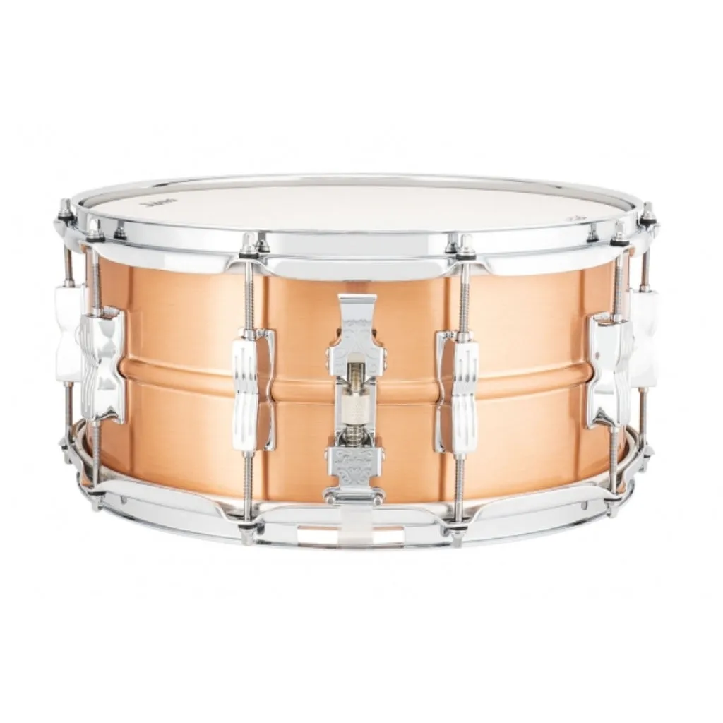 Ludwig LC654BM Acro Copper 14X6.5 Brushed Snare Drum