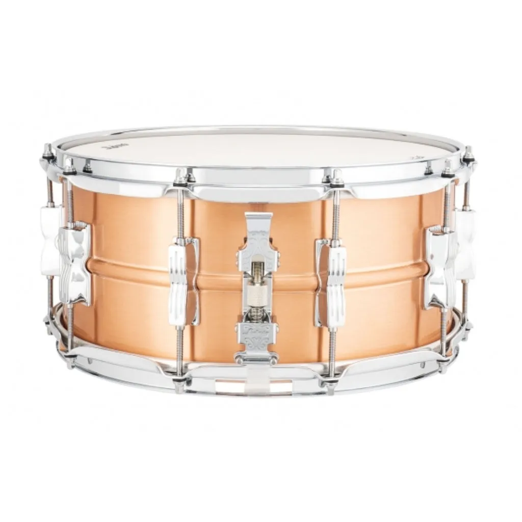 Ludwig LC654BM Acro Copper 14X6.5 Brushed Snare Drum
