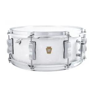 Ludwig Legacy Mahogany "Jazz Fest" Snare Drum - 14"x5.5" - White Marine Pearl