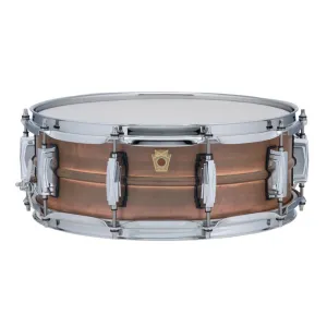 Ludwig Raw Copper Phonic with Imperial Lugs 14"x5" Snare Drum