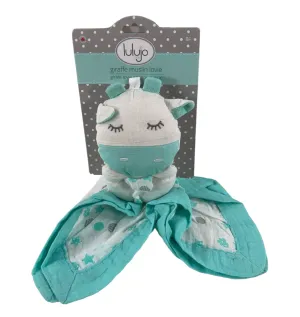 Lulujo Lovey, Aqua, Giraffe