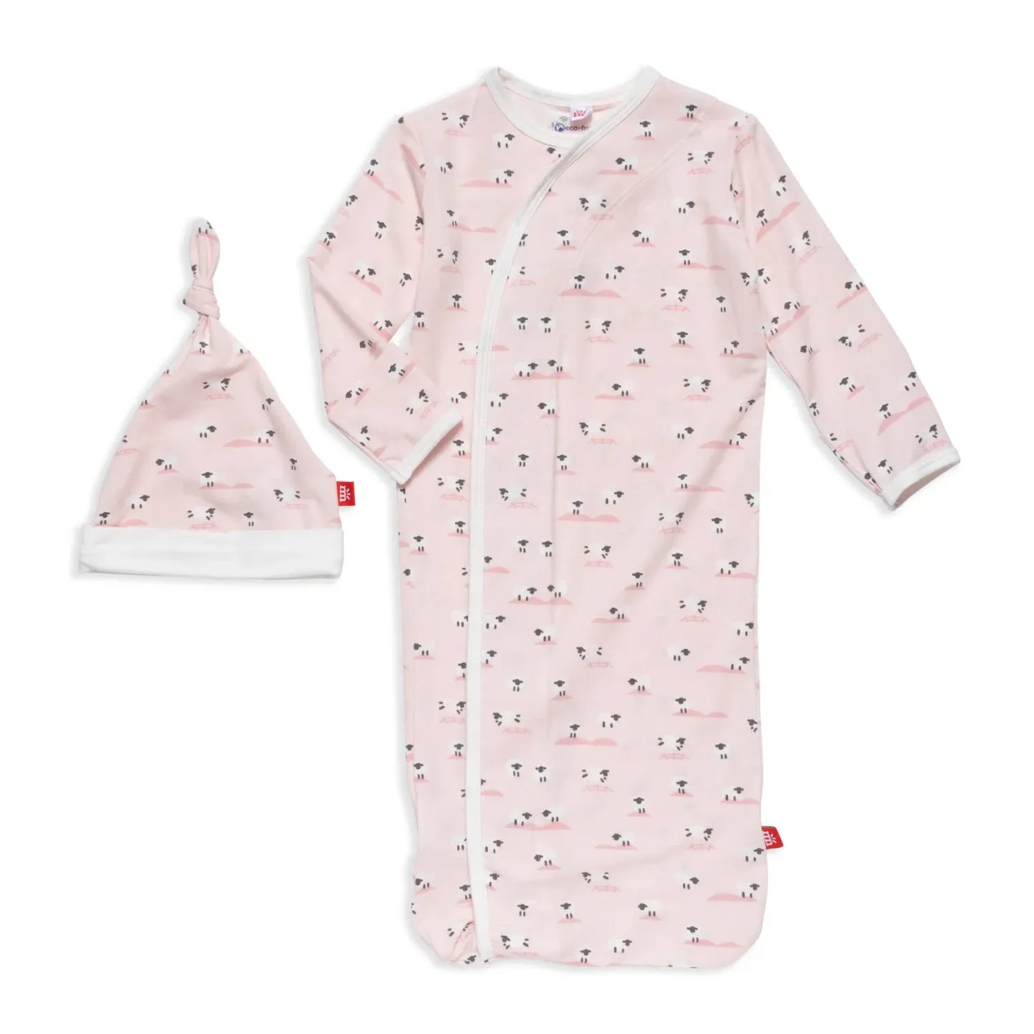 Magnetic Me Baa Baa Baby Pink Gown Set
