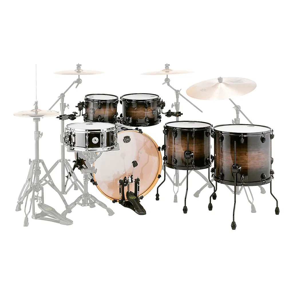 Mapex Armory 6 Piece Studioease Fast Shell Pack - Black Dawn w/Black Hardware