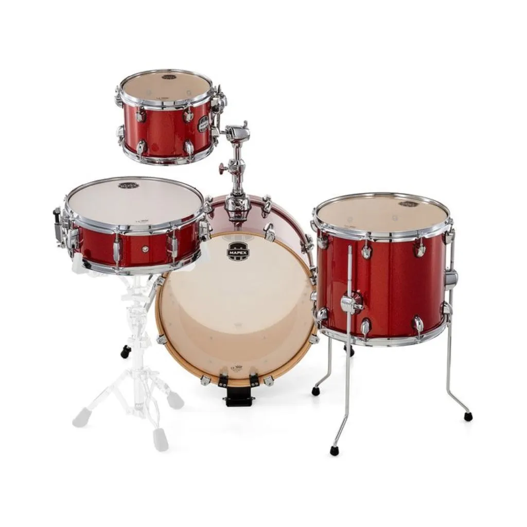 Mapex Mars Birch 4-Piece Bop Shell Pack - Blood Orange Sparkle