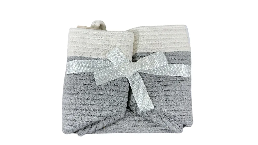 Natemia Diaper Caddy Organizer, Grey