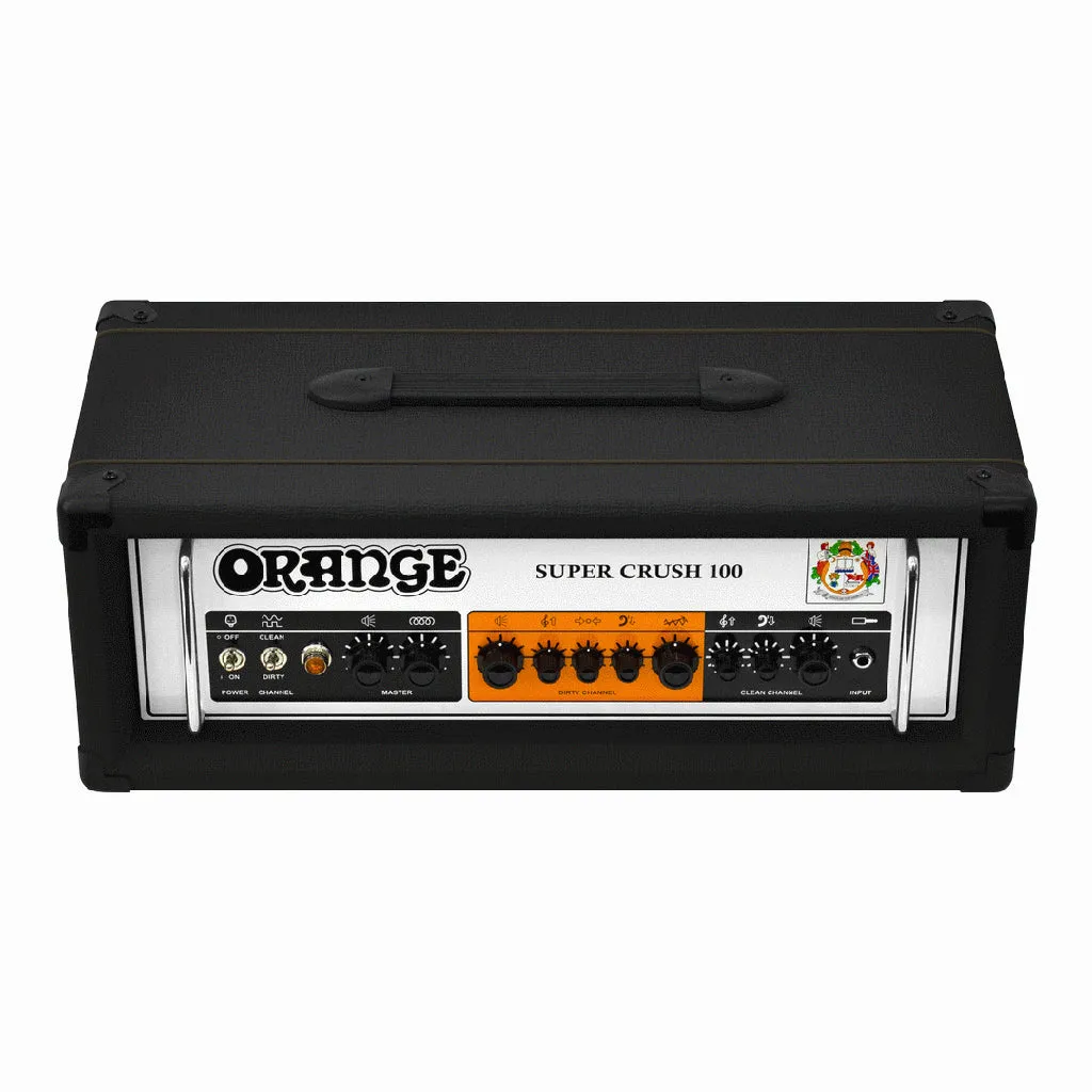 Orange - Super Crush 100 Head - Black