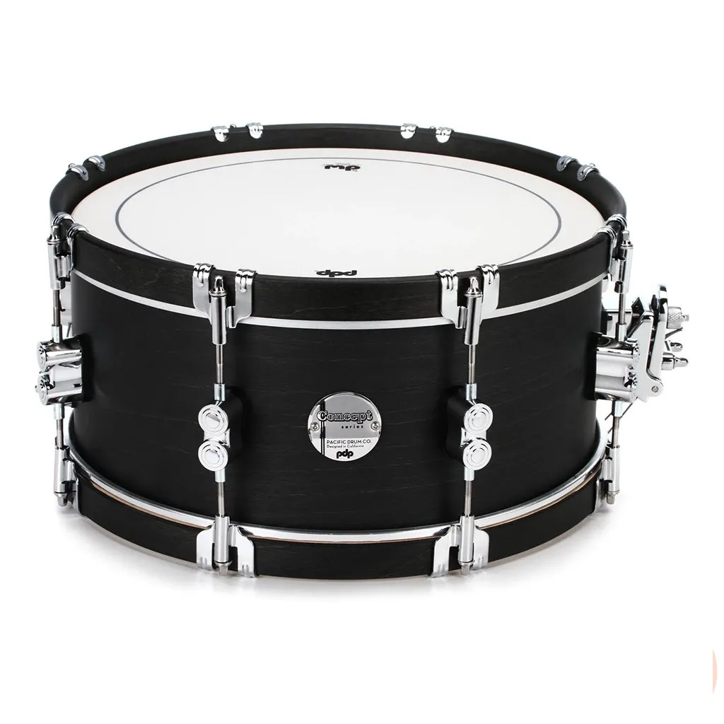 PDP Concept Maple Classic 14"x6.5" Snare Drum - Ebony Stain