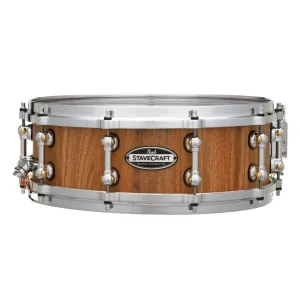Pearl 14"x5" StaveCraft Makha with Thai Oak DadoLoc Snare Drum