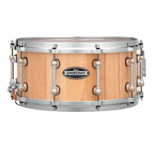 Pearl 14"x6.5" StaveCraft Thai Oak with Makha DadoLoc Snare Drum