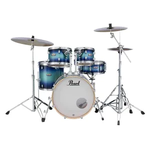 Pearl 22" Decade Maple 5-Piece Drum Kit Package with Zildjian Cymbals (S Series) & Hardware - Faded Glory