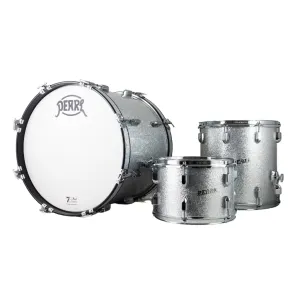Pearl 75th Anniversary President Series Deluxe 22" 3-Piece Shell Pack Lauan - Silver Sparkle