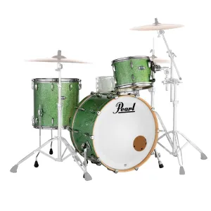 Pearl Masters Maple Complete 3-Piece Shell Pack - Absinthe Sparkle
