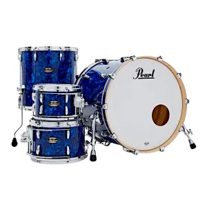 Pearl Masters Maple Gum 22" 4-Piece (R2 L-Rod) - Blue Abalone