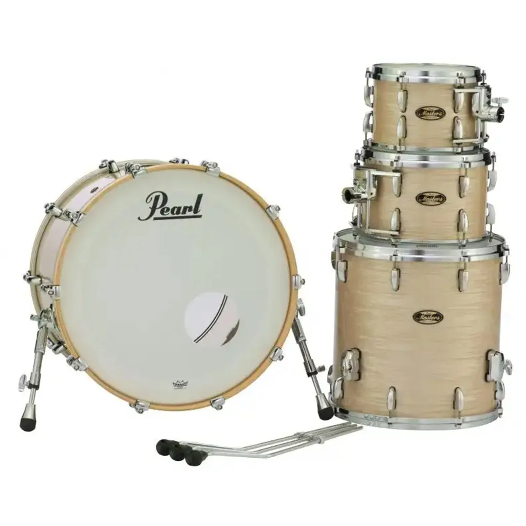 Pearl Masters Maple Gum 4-Piece Shell Pack - Platinum Gold Oyster