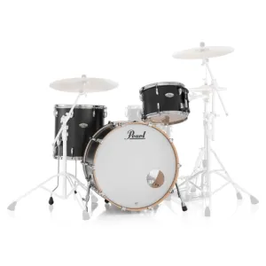 Pearl Professional Series 20" 3-Piece Shell Pack - Matte Caviar Black