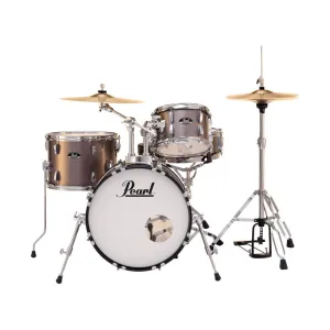 Pearl Roadshow X 18" 4-Piece Drum Kit Package with Zildjian Cymbals & Hardware - Bronze Metallic