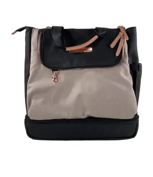 Petunia Pickle Bottom Pivot Pack Diaper Bag, Sand Black