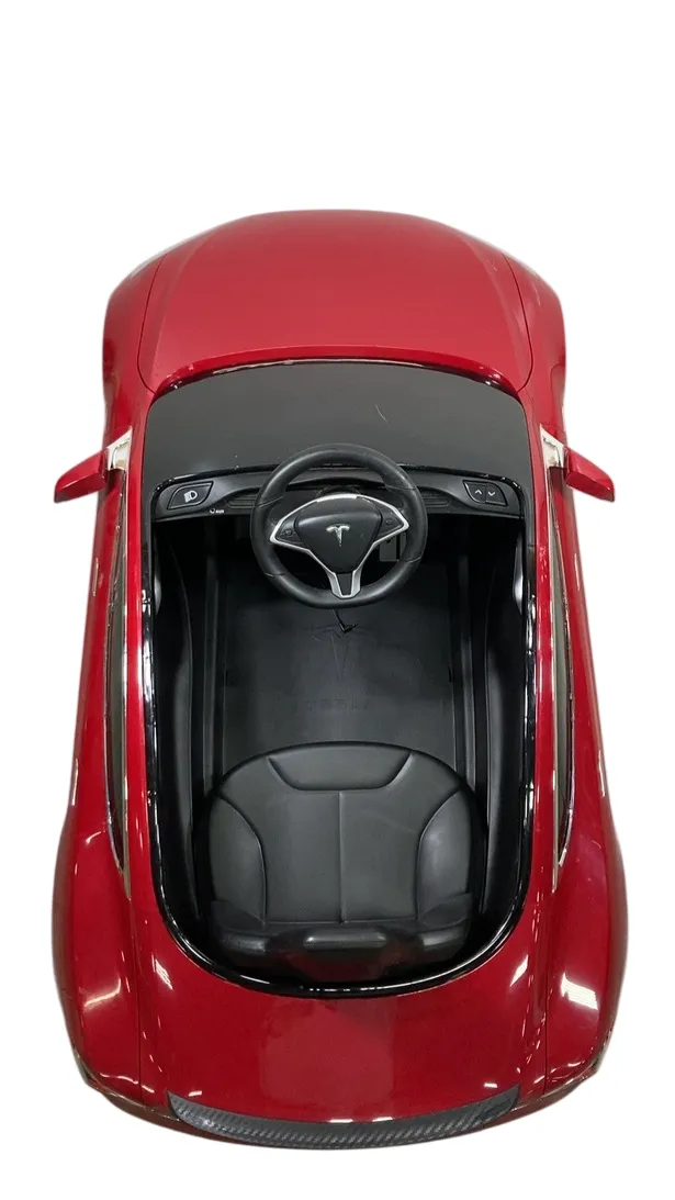 Radio Flyer Tesla Model S For Kids, Red
