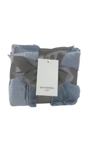 Saranoni Lush Mini Blanket, Storm Cloud