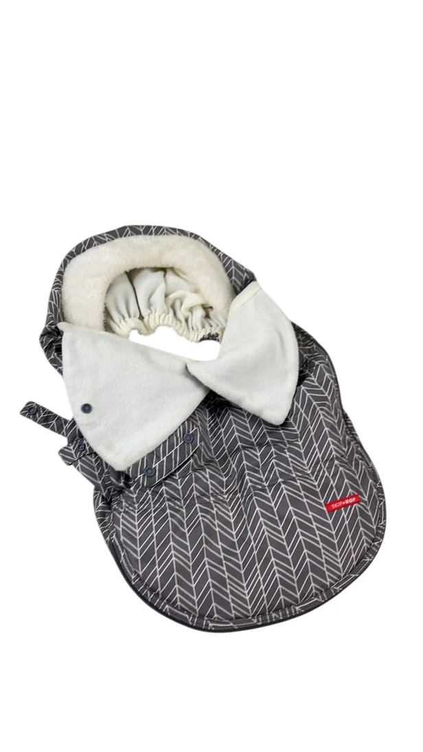 Skip Hop Stroll And Go Car Seat Cover, Gray Feather