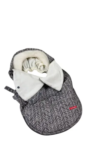 Skip Hop Stroll And Go Car Seat Cover, Gray Feather