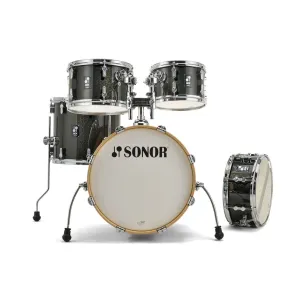 Sonor AQX Kids 5-Piece Drum Set - Black Midnight Sparkle