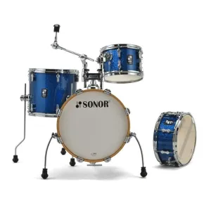 Sonor AQX Series Jungle Drum Set - Blue Ocean Sparkle