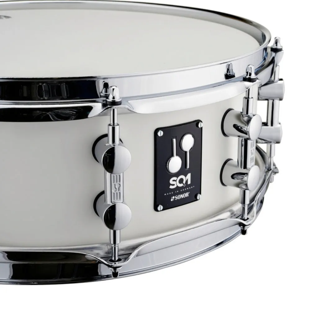 Sonor SQ1 14"x5" Snare Drum - Satin Pure White