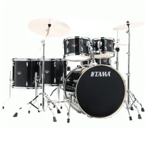 Tama Imperialstar 6-Piece Complete Kit with 22" Bass Drum - Hairline Black