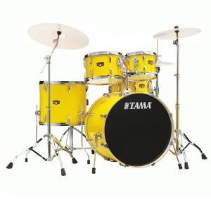 Tama IP52H6W Imperialstar 5-Piece Complete Kit with 22" Bass Drum - Electric Yellow