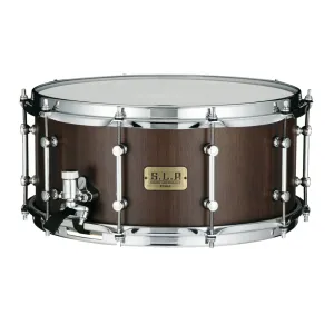 Tama LGW1465 S.L.P. G-Walnut 14"x6.5" Snare Drum - Matte Black Walnut