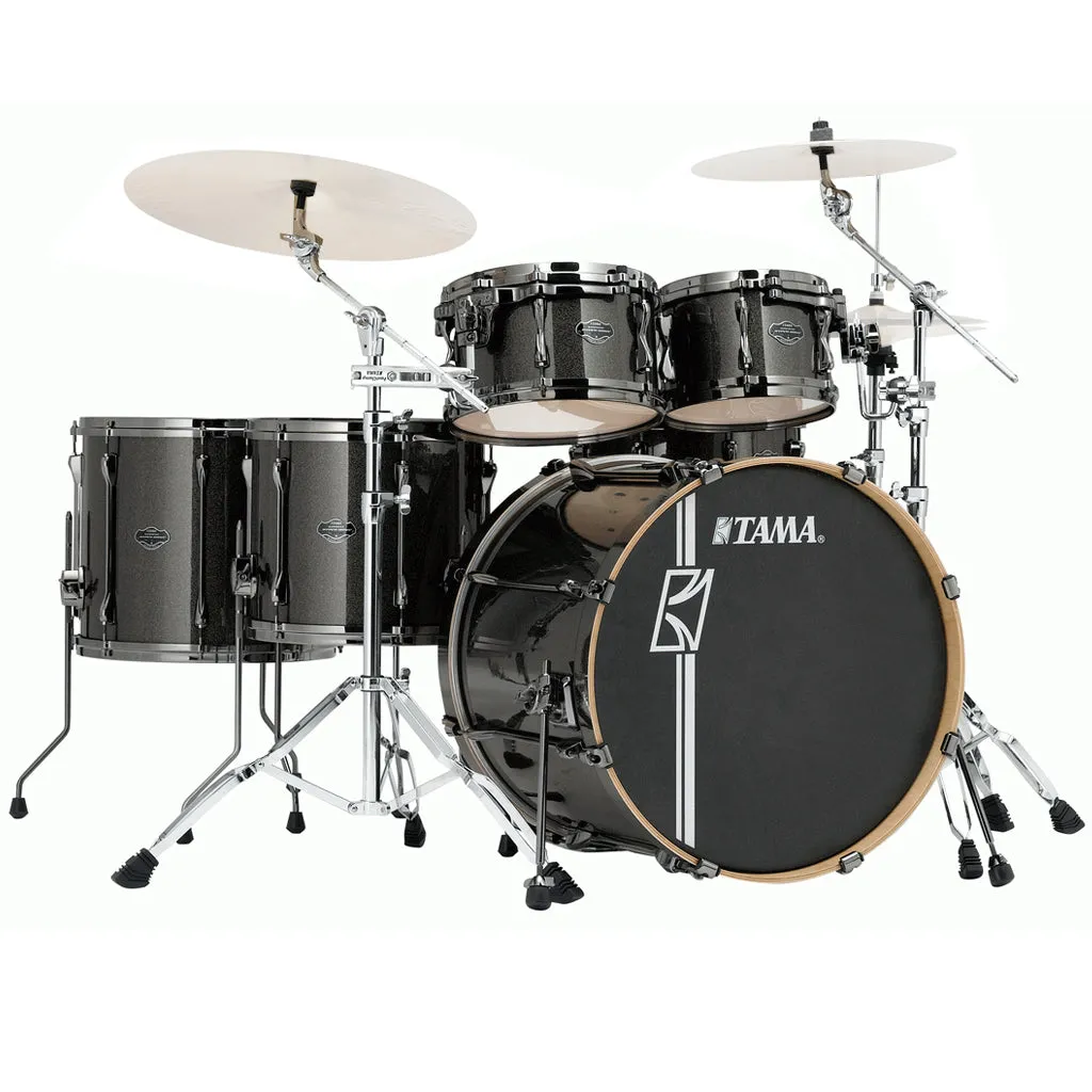 Tama MK62HZBNS Superstar Hyper Kit with HB5W Hardware Pack - Midnight Gold Sparkle