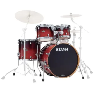 Tama Starclassic Performer 4-Piece Shell Pack with 22" Bass Drum - Dark Cherry Fade