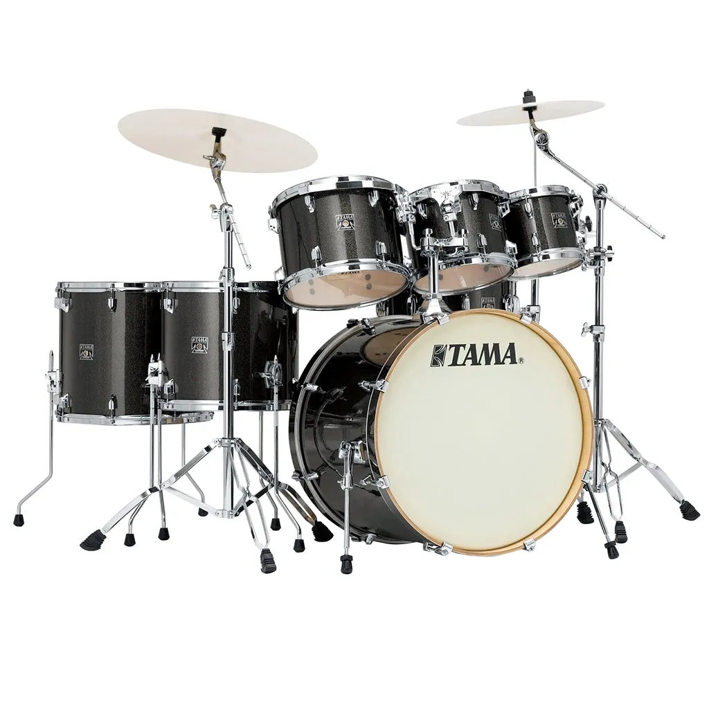 Tama Superstar Classic 7-Piece Shell Pack with 22" Bass Drum and SM5W Hardware Pack Included - Midnight Gold Sparkle
